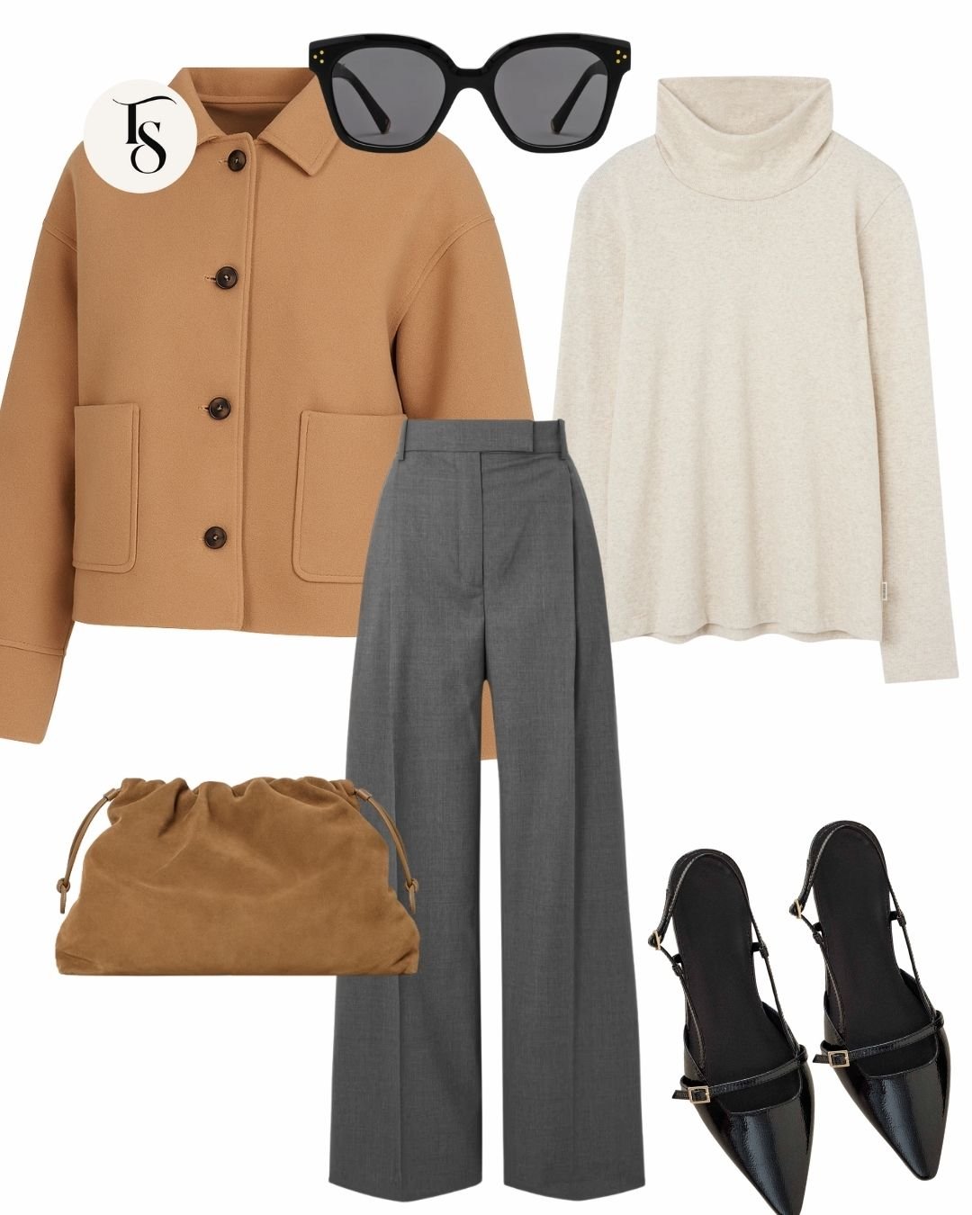 Tenue 3, pièces à plat