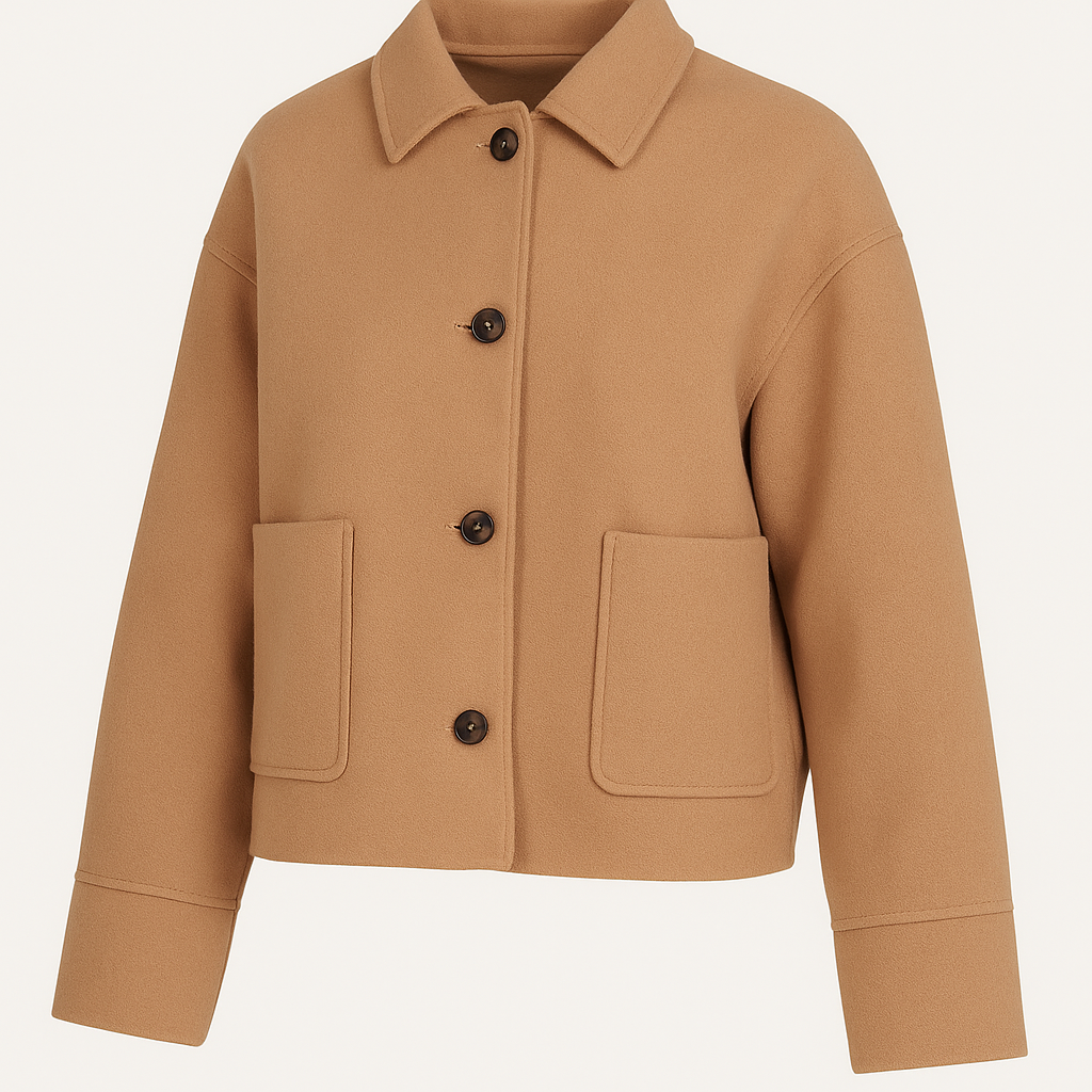 Sézane, veste courte camel