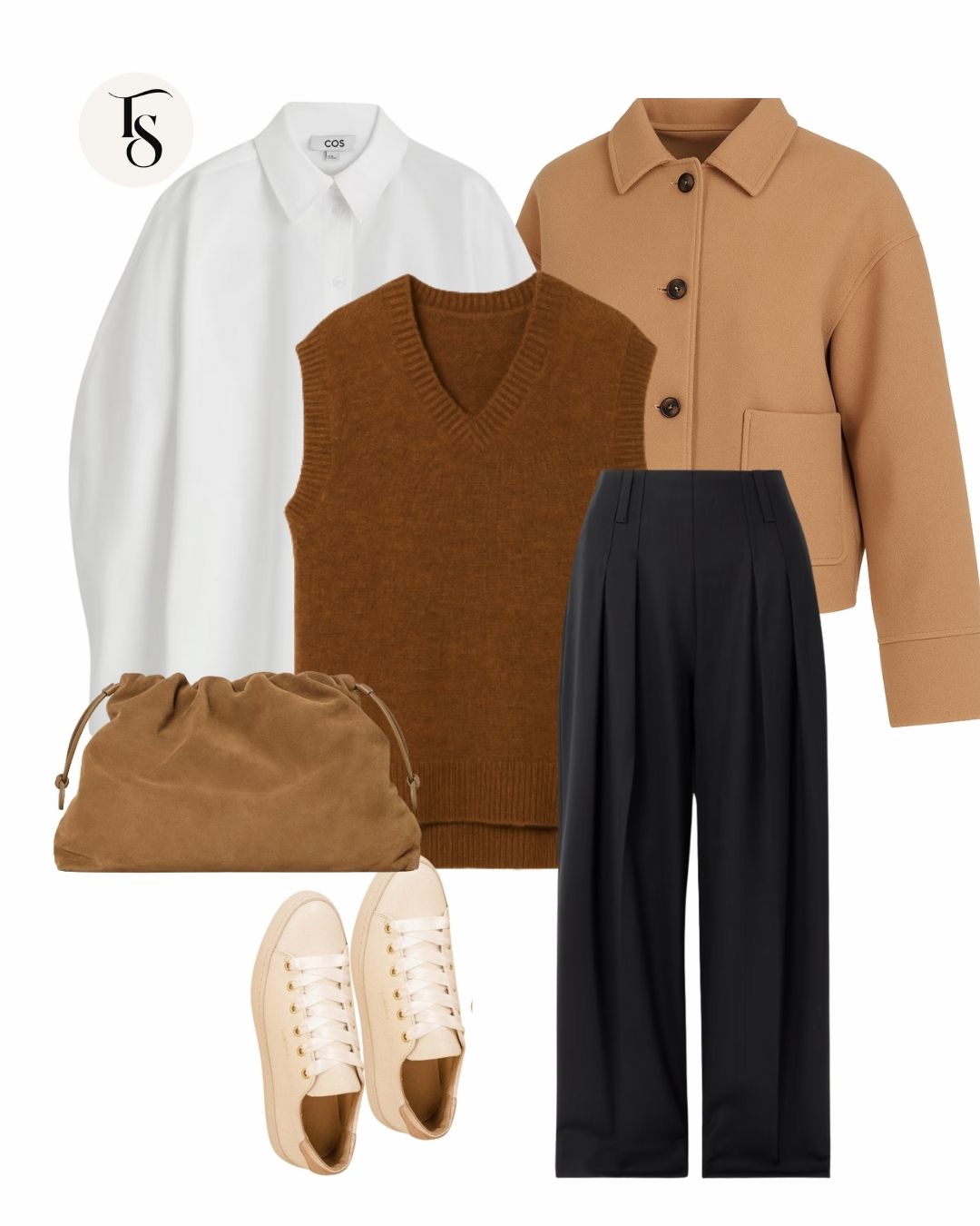 Tenue 4, pièces à plat