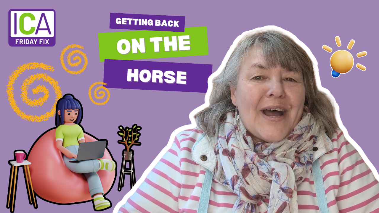 Ditch the 'All or Nothing' Mindset: The Magic of Getting Back on the Horse