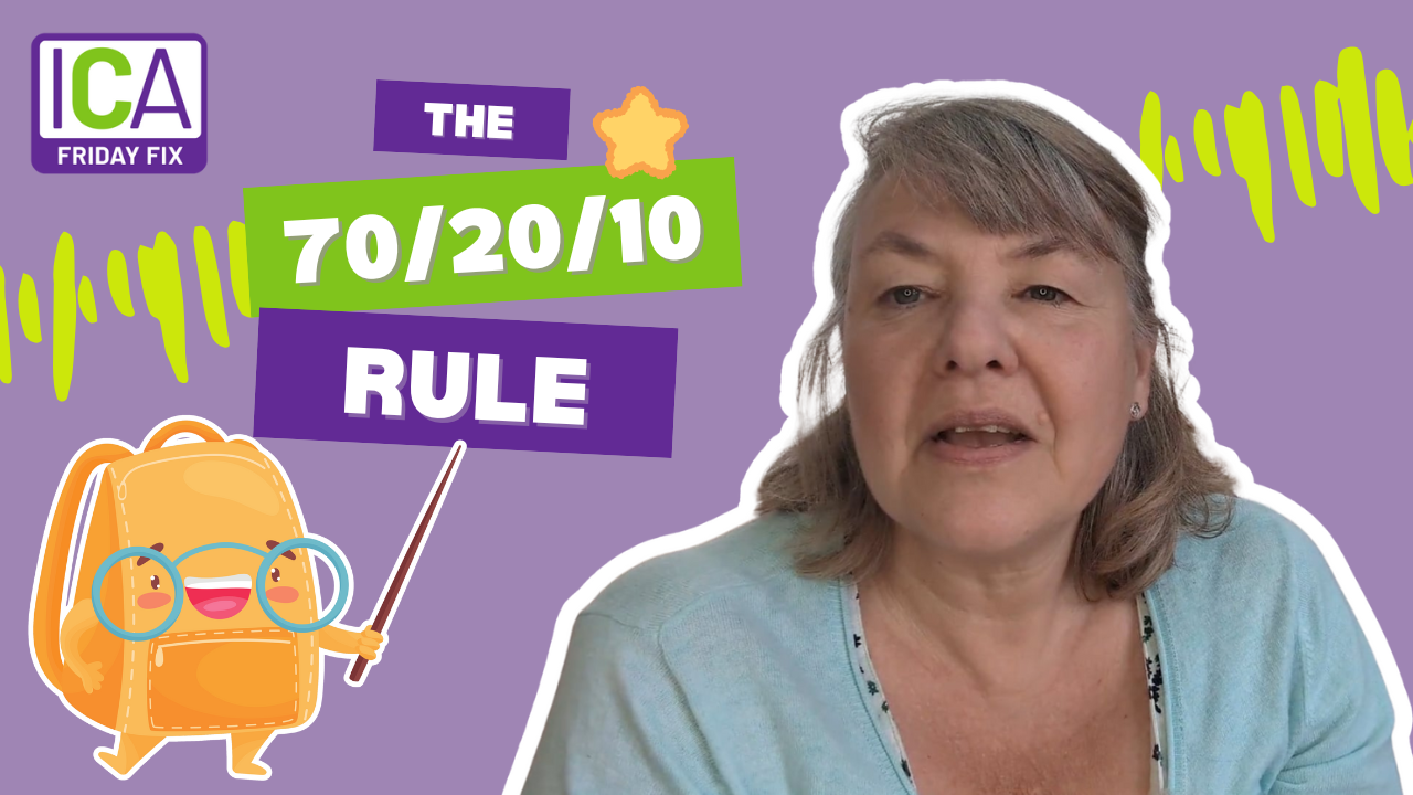 The 70/20/10 Rule: Ground Yourself & Ditch Overwhelm in Your Business