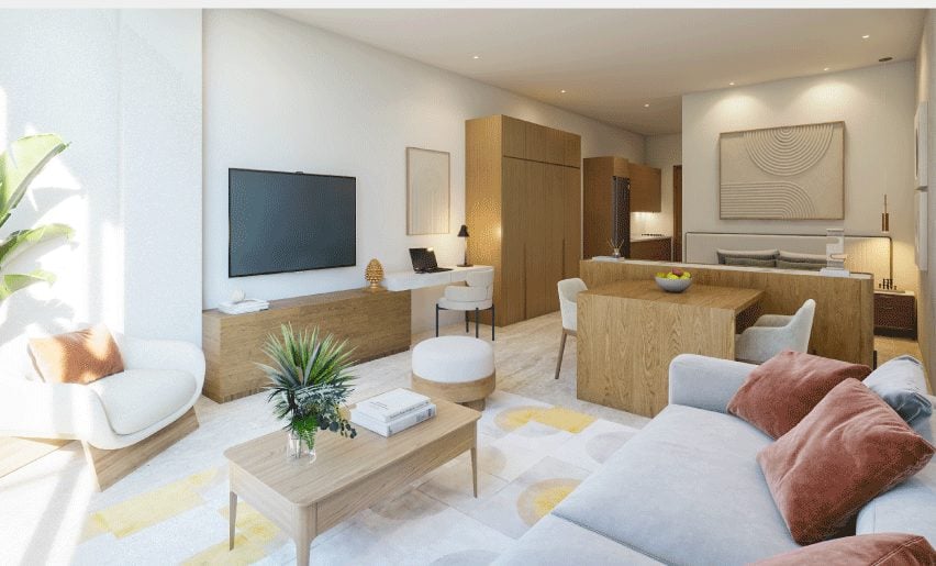 Interior del studio