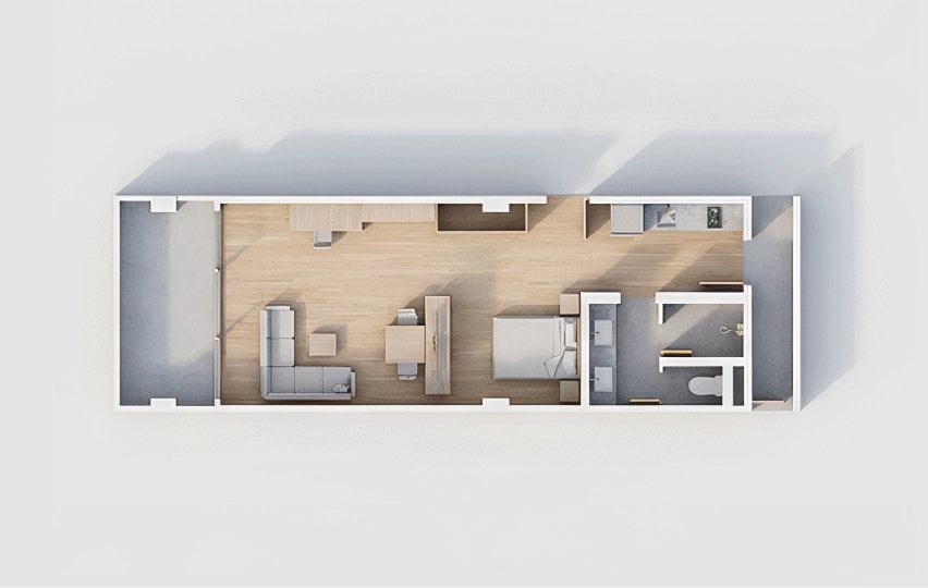 Plano del studio