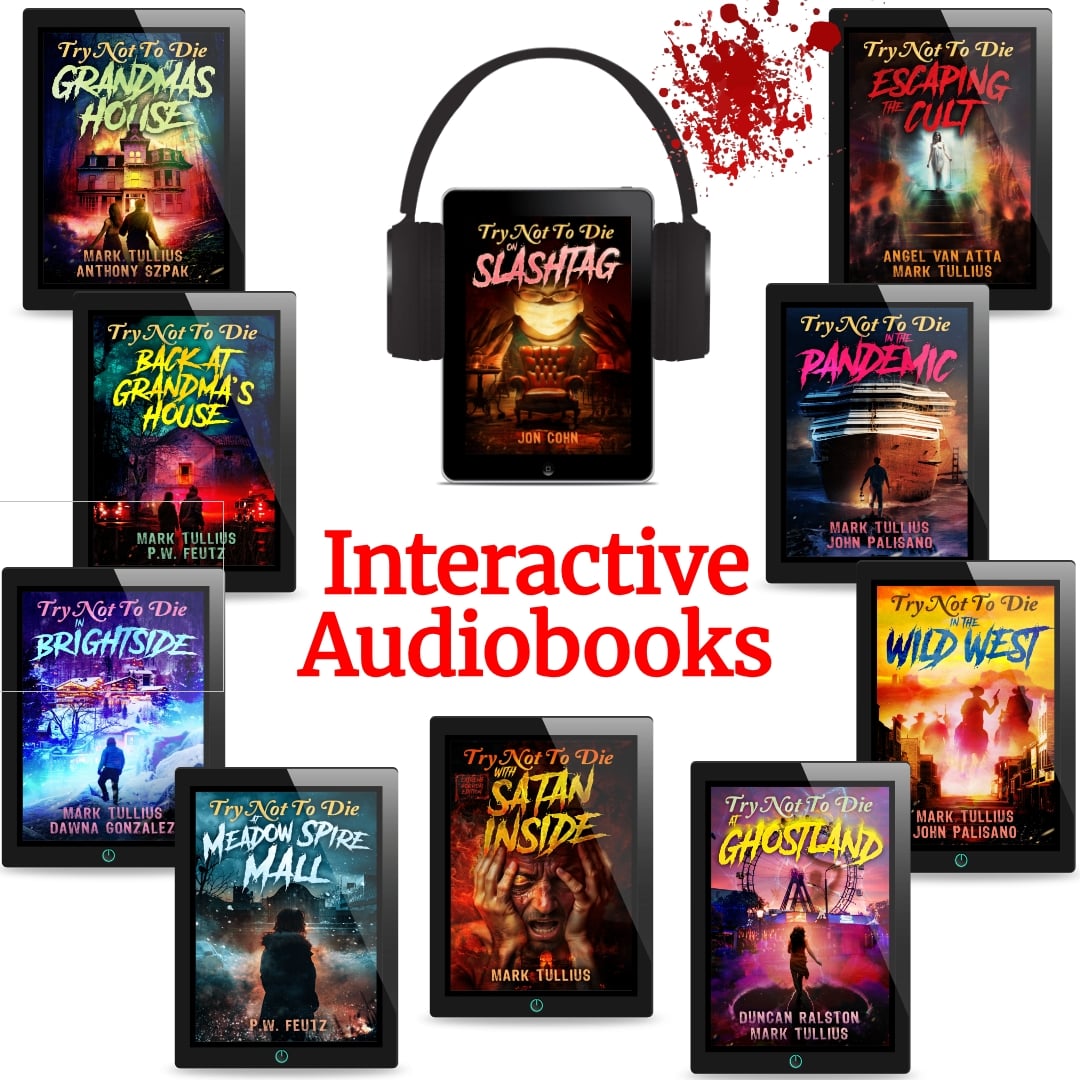 Covers of TNTD audiobooks