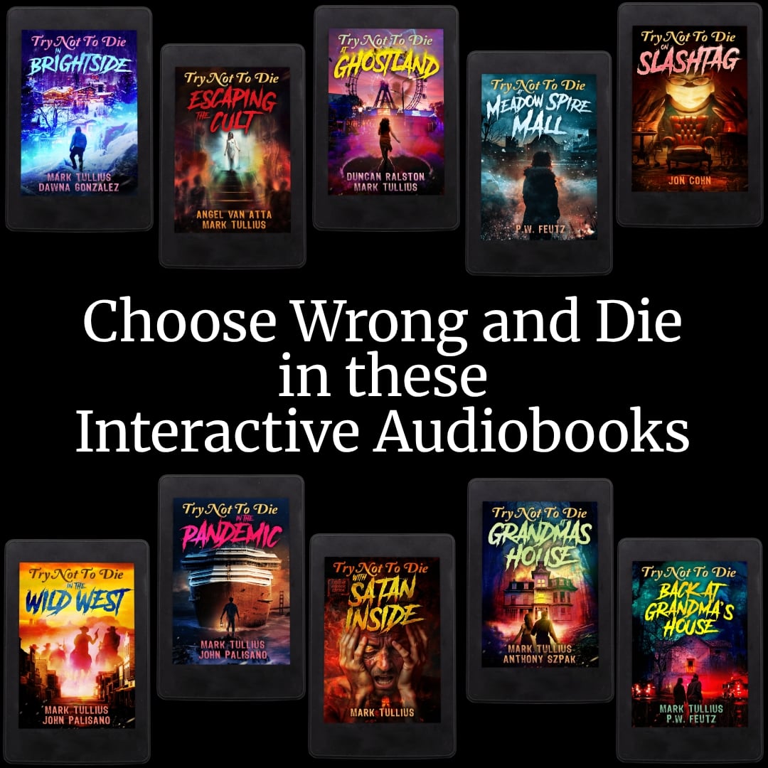 Covers of TNTD audiobooks