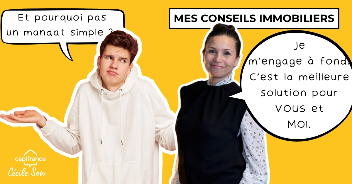 Pourquoi je choisis de travailler uniquement en mandat exclusif