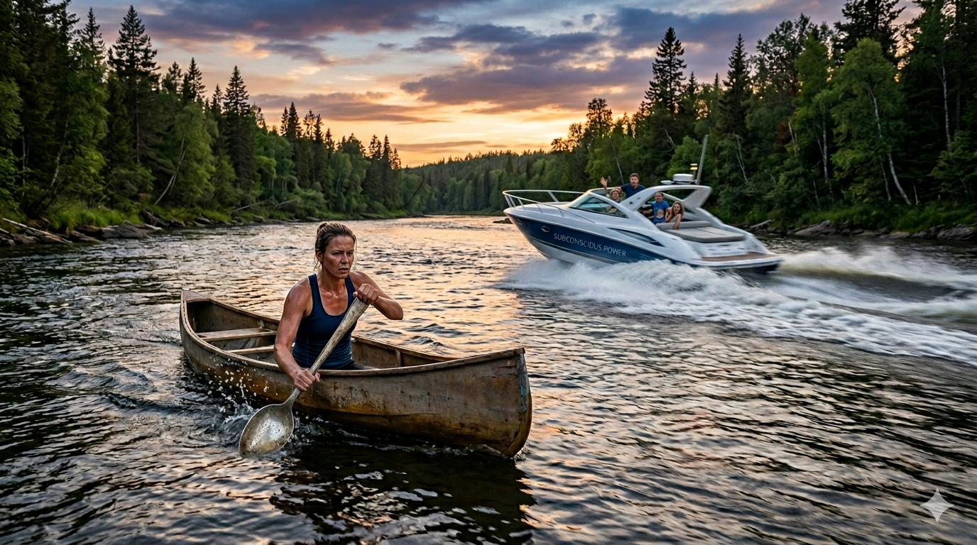 The Speedboat and the Teaspoon: Why Willpower Fails