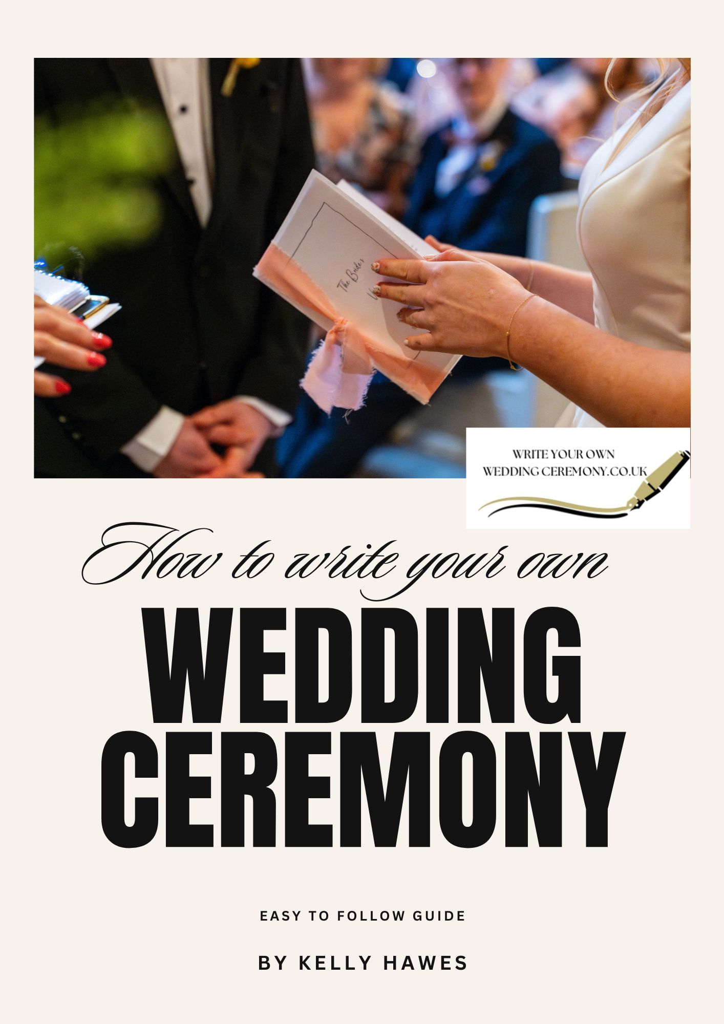 Cover image of pdf guide How to write your own wedding ceremony