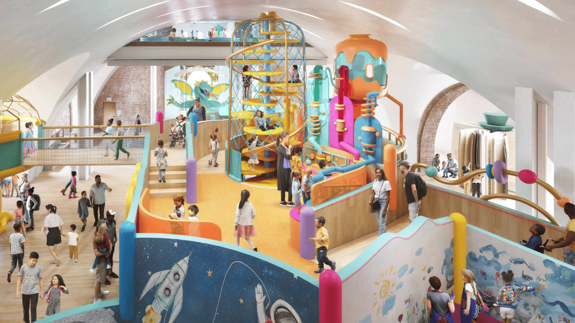 NYC Historic Church Is Reimagined as an Interactive Museum Playland