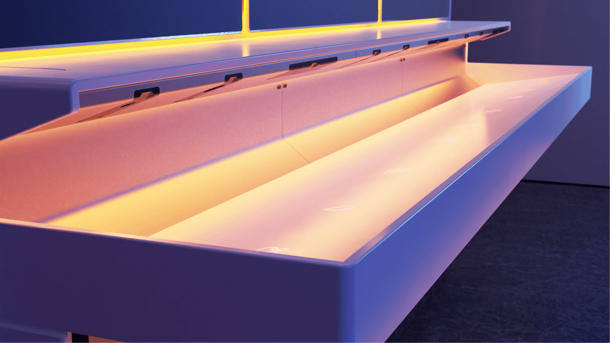 The Splash Lab Elevates Commercial Restrooms With Lumashelf