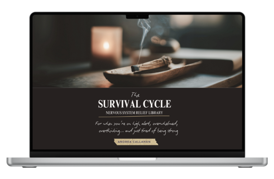 The Survival Circle Nervous System Relief Andrea Callahan Mac