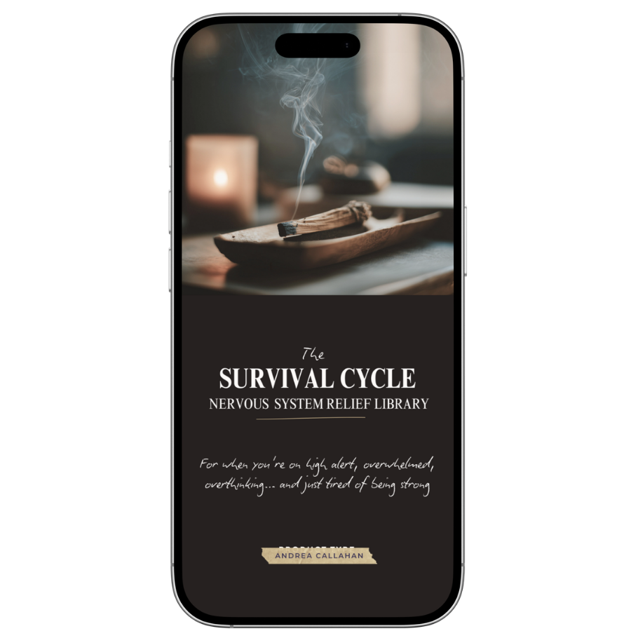 The Survival Circle Nervous System Relief Andrea Callahan