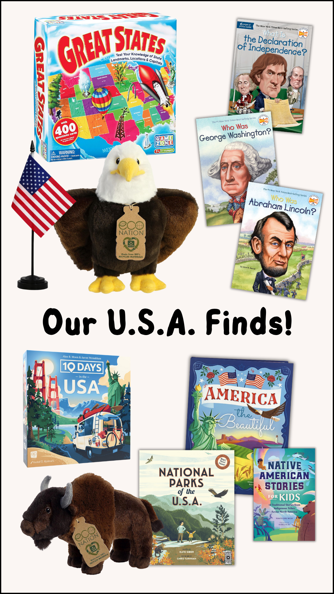 United States geography educational Amazon finds
