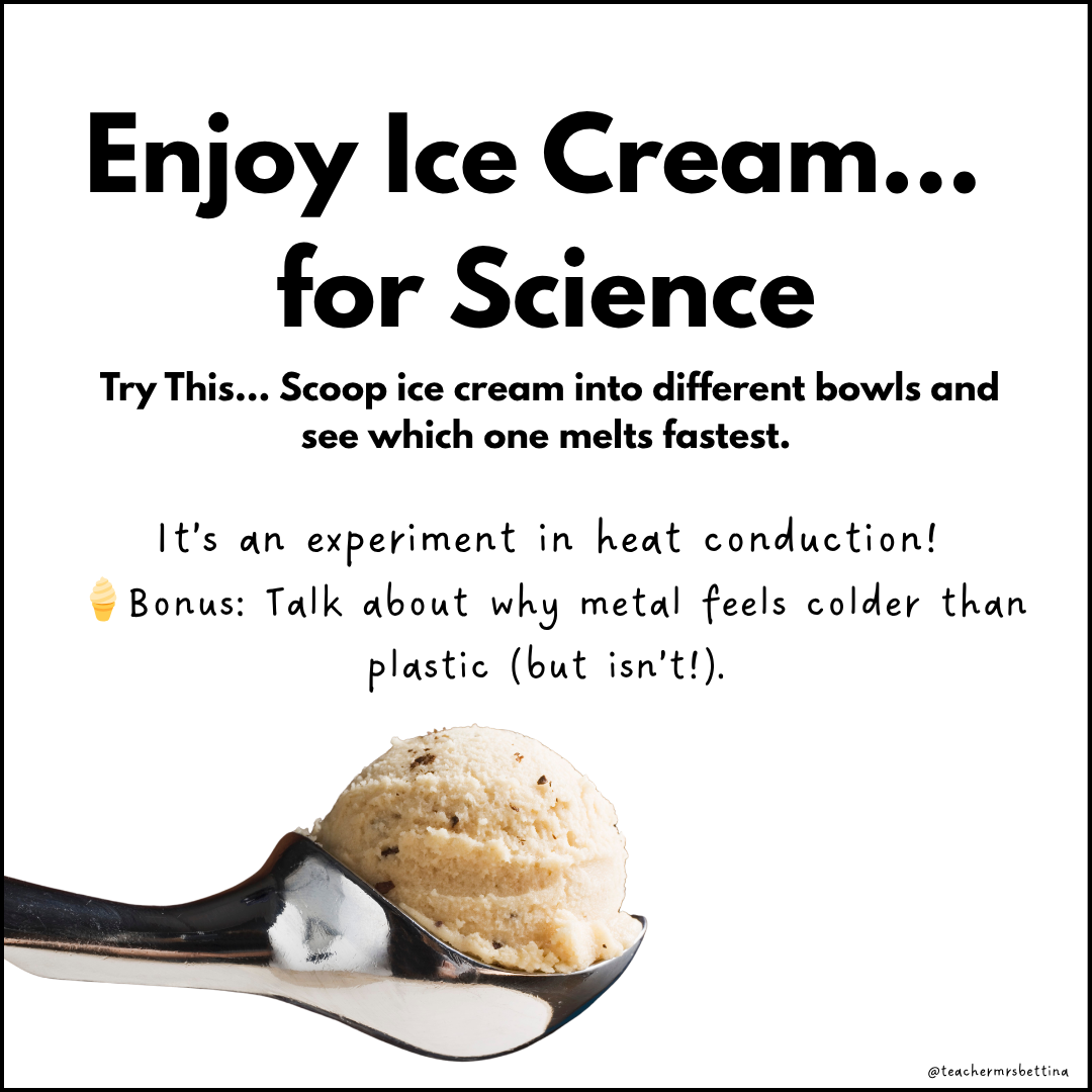 Ice cream experiement