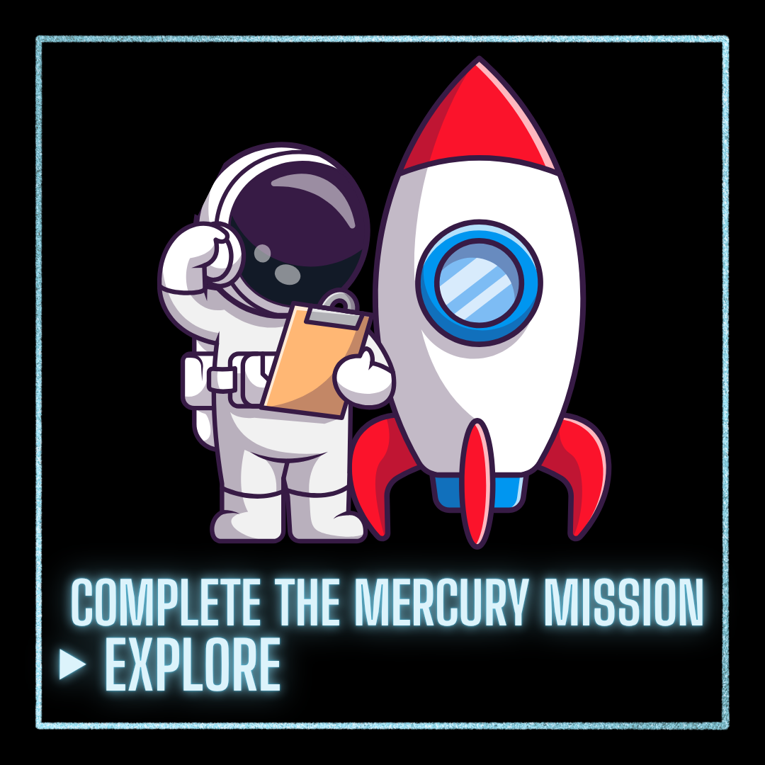 Mercury planet facts including temperature, size, iron core, atmosphere, day, and year