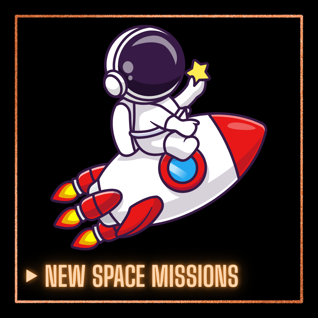 Monthly space mission for kids