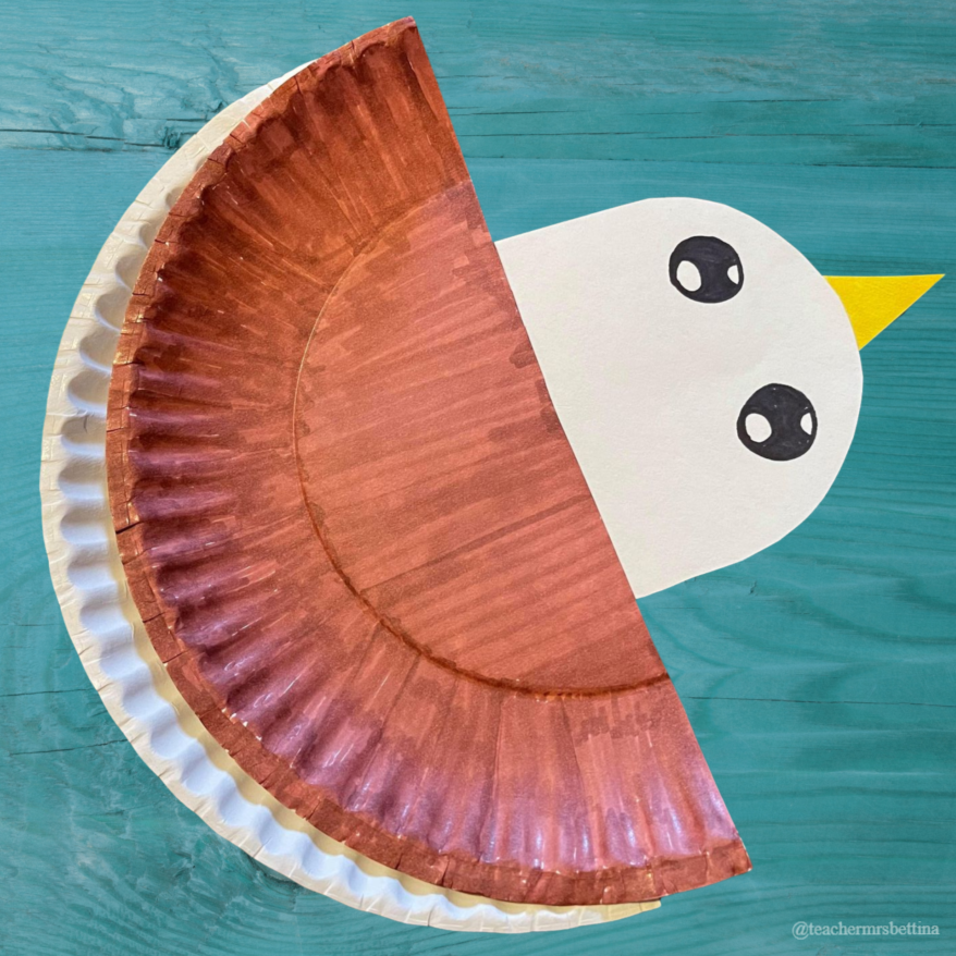Paper Plate Eagle Craft