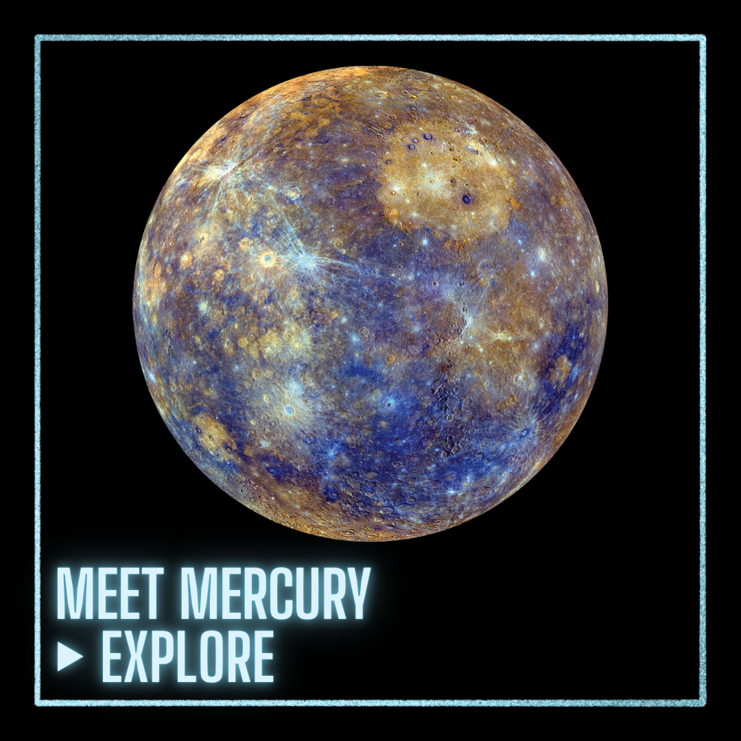 The planet Mercury and link to Mercury information