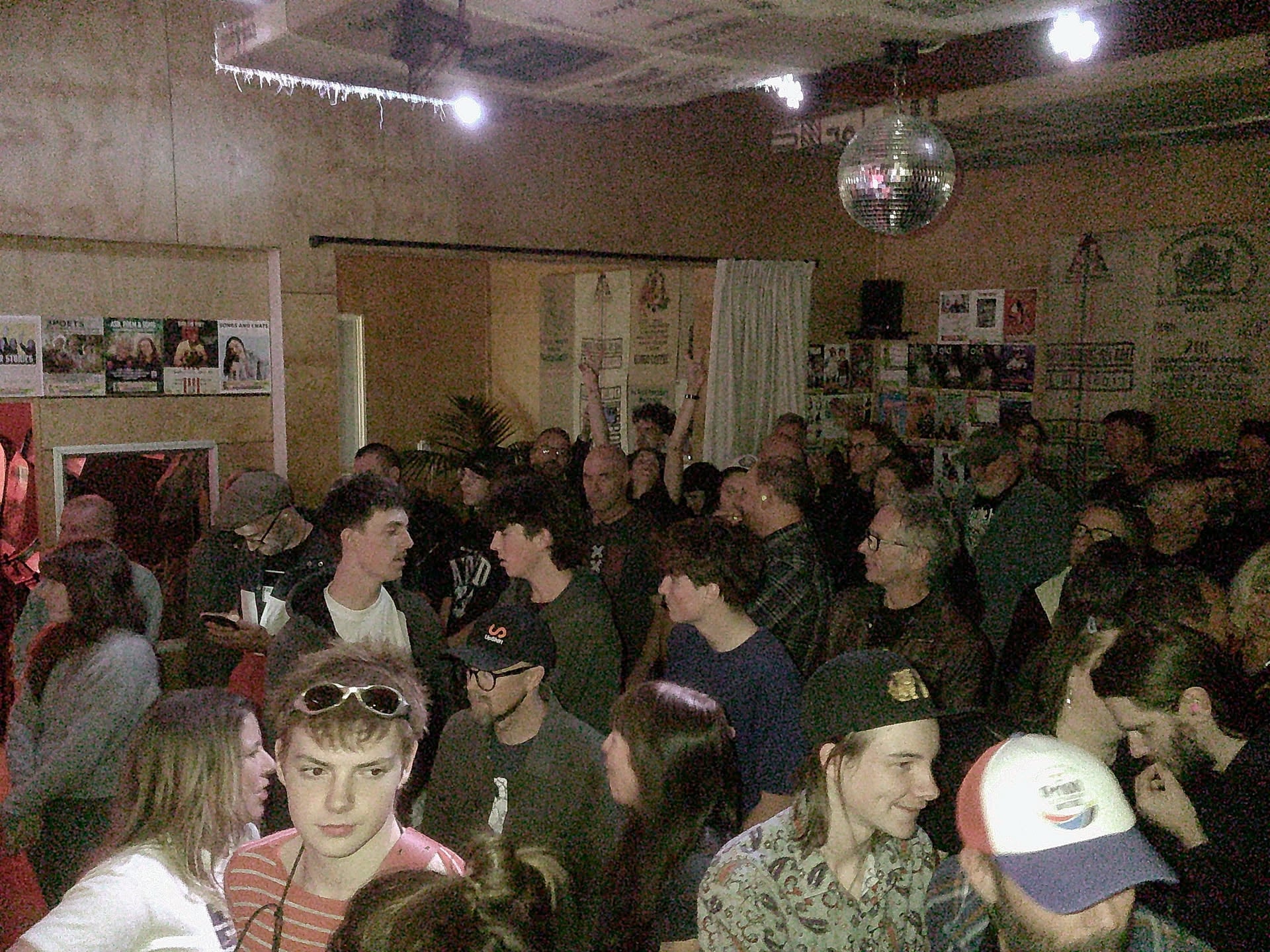 Illustration of people at a party