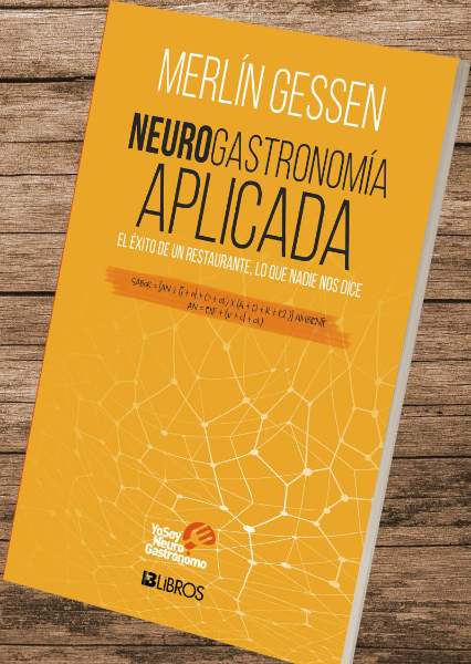 Libro de Merlín Gessen sobre Neurogastronomía Aplicada