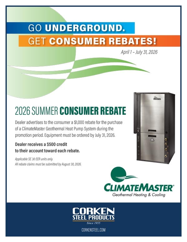 2026 Summer Rebate: Climatemaster