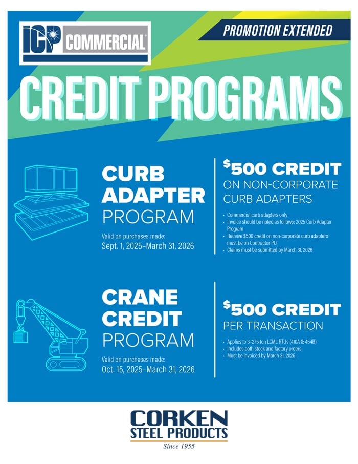 ICP Curb & Crane Rebates
