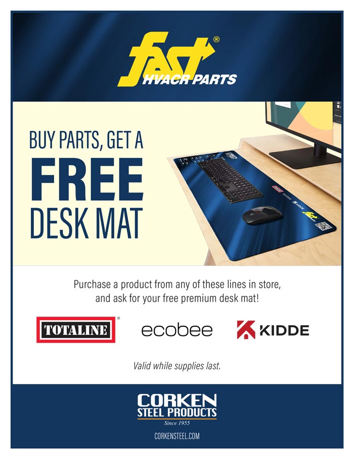 FastParts Desk Mat Promo