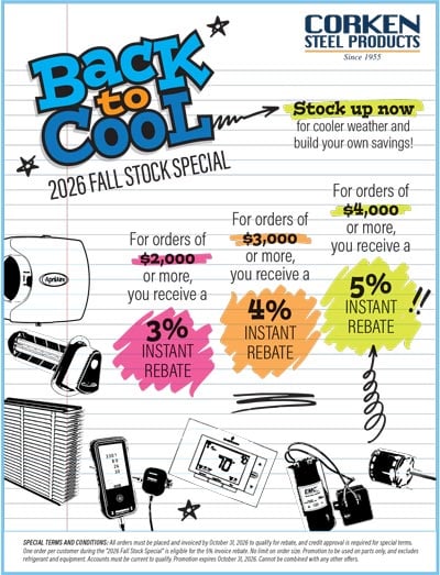 Back to Cool: Fall Stock Special 2026
