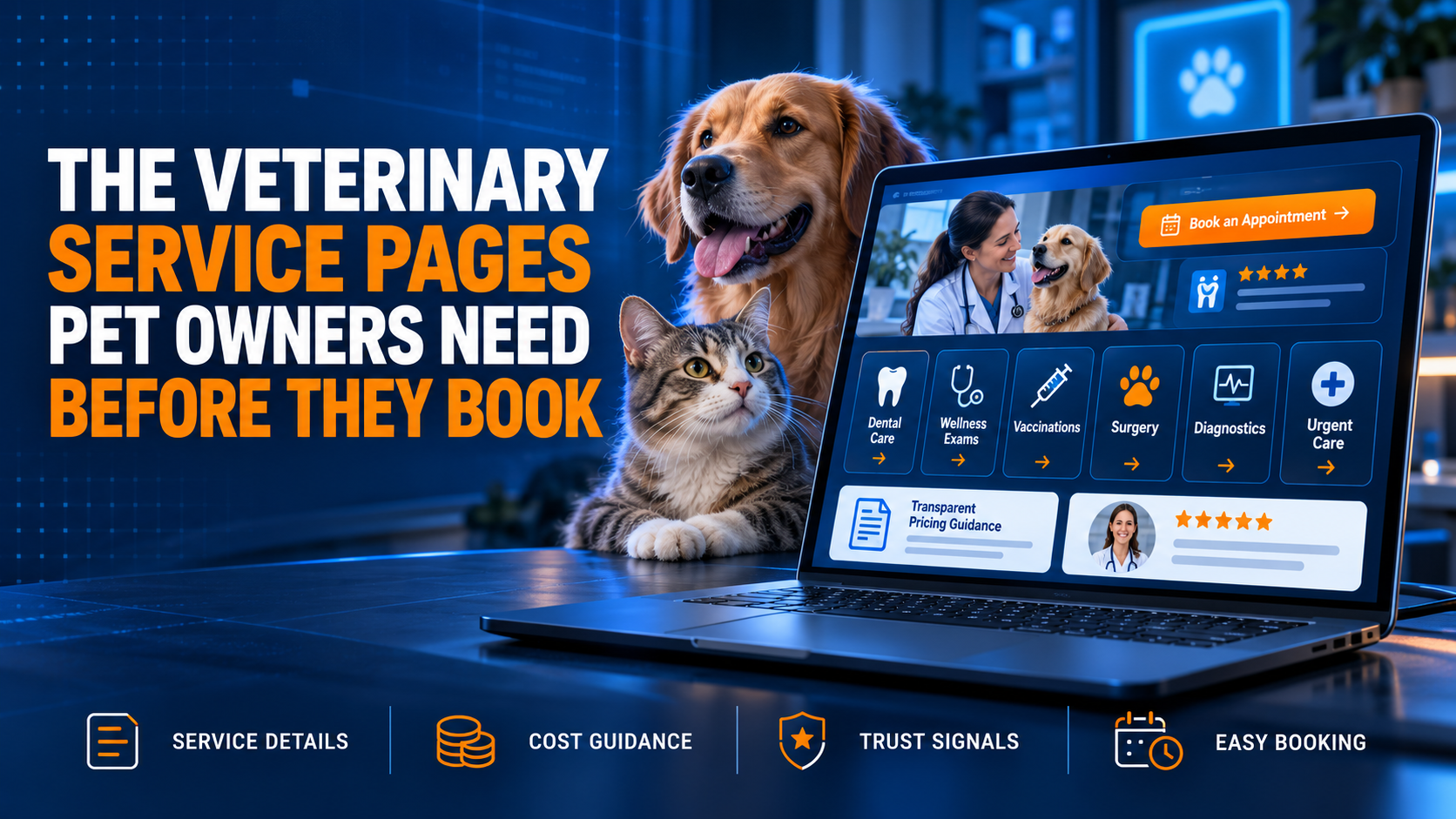 The Veterinary Service Pages Pet Owners Need Before They Book