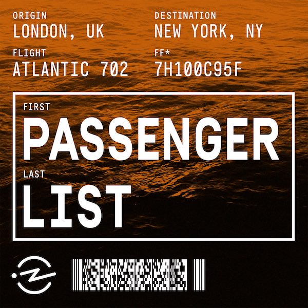 Cover art - Passenger List