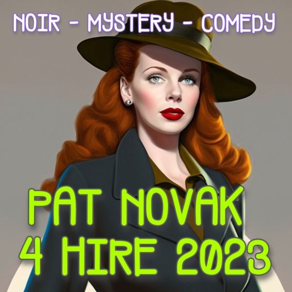 Cover art - Pat Novak 4 Hire 2023