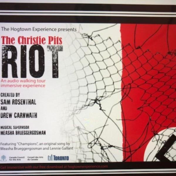 Cover art - The Christie Pits Riot