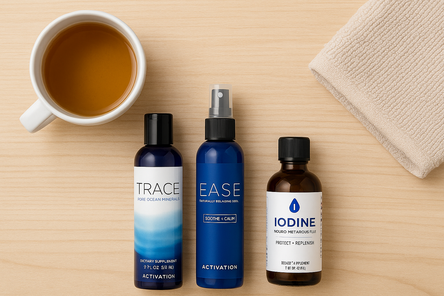 Activation product affiliates for healing journey