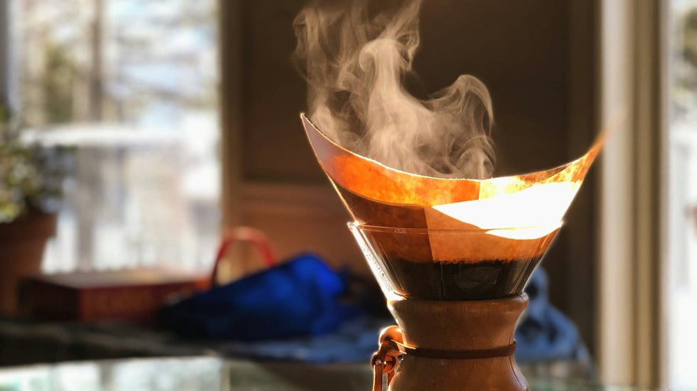 Makor Coffee brewing. Antioxidant rich coffee blended with these powerful organic ingredients, full of natural properties known to fight inflammation