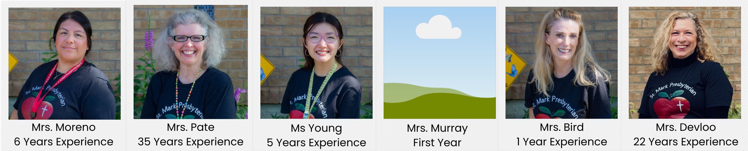 Support staff at a preschool.