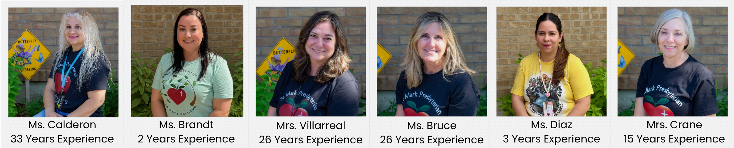 Four year old teachers at a preschool.