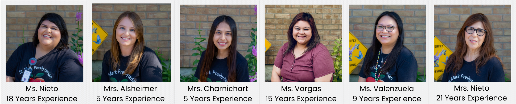 Toddler teachers at a Boerne preschool.