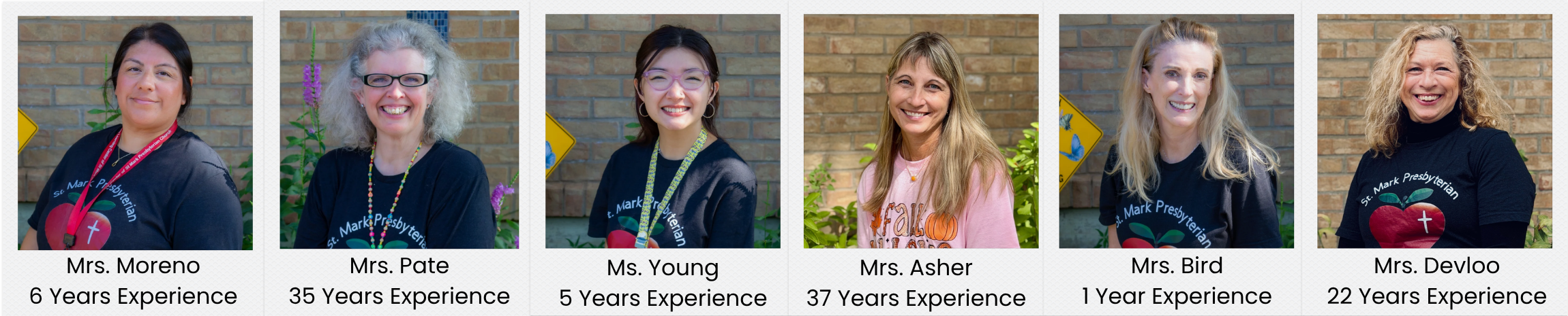 Support staff at a preschool.