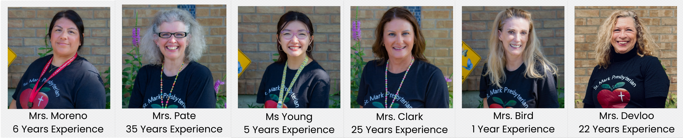 Support staff at a preschool.