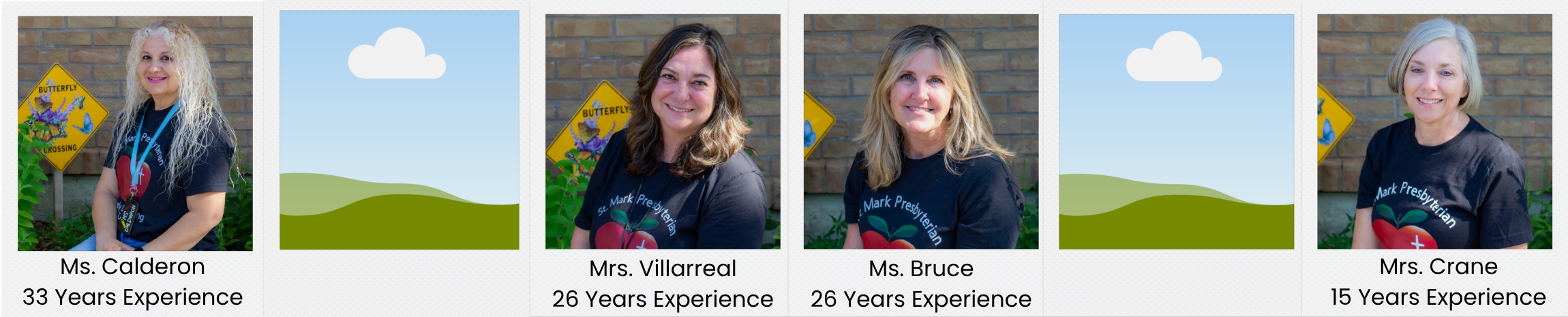 Four year old teachers at a preschool.