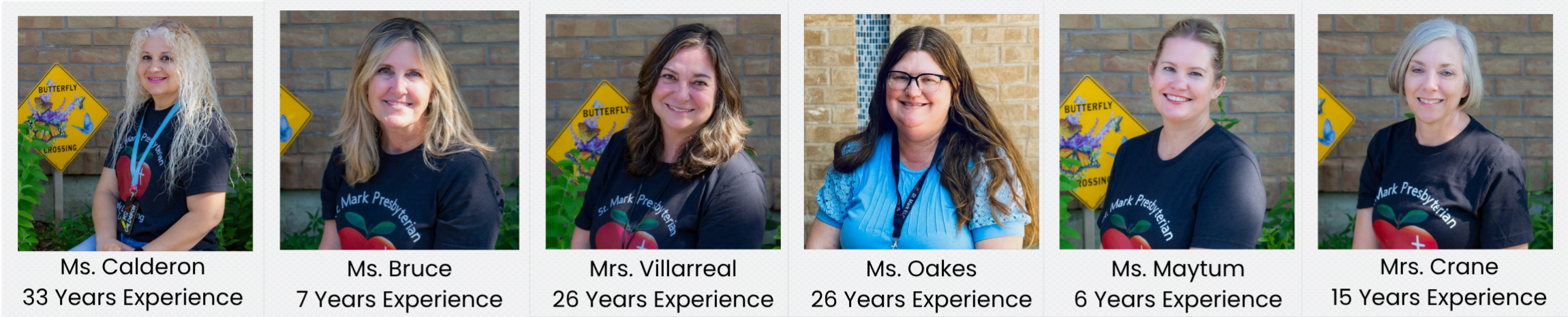 Four year old teachers at a preschool.