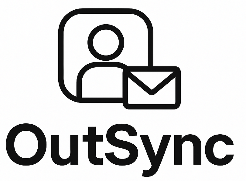 OutSync logo – Caller ID for Outlook on iPhone