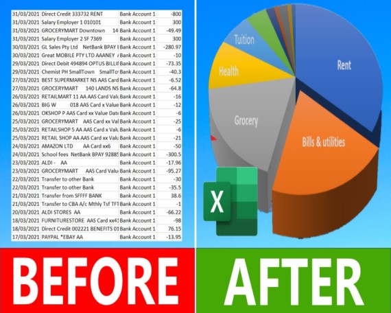 Track Expenses Automatically in Excel — Free Budget Spreadsheet