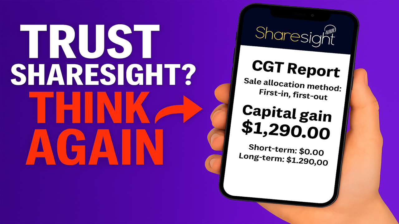 How to Report Capital Gains Tax (CGT) Correctly with Sharesight