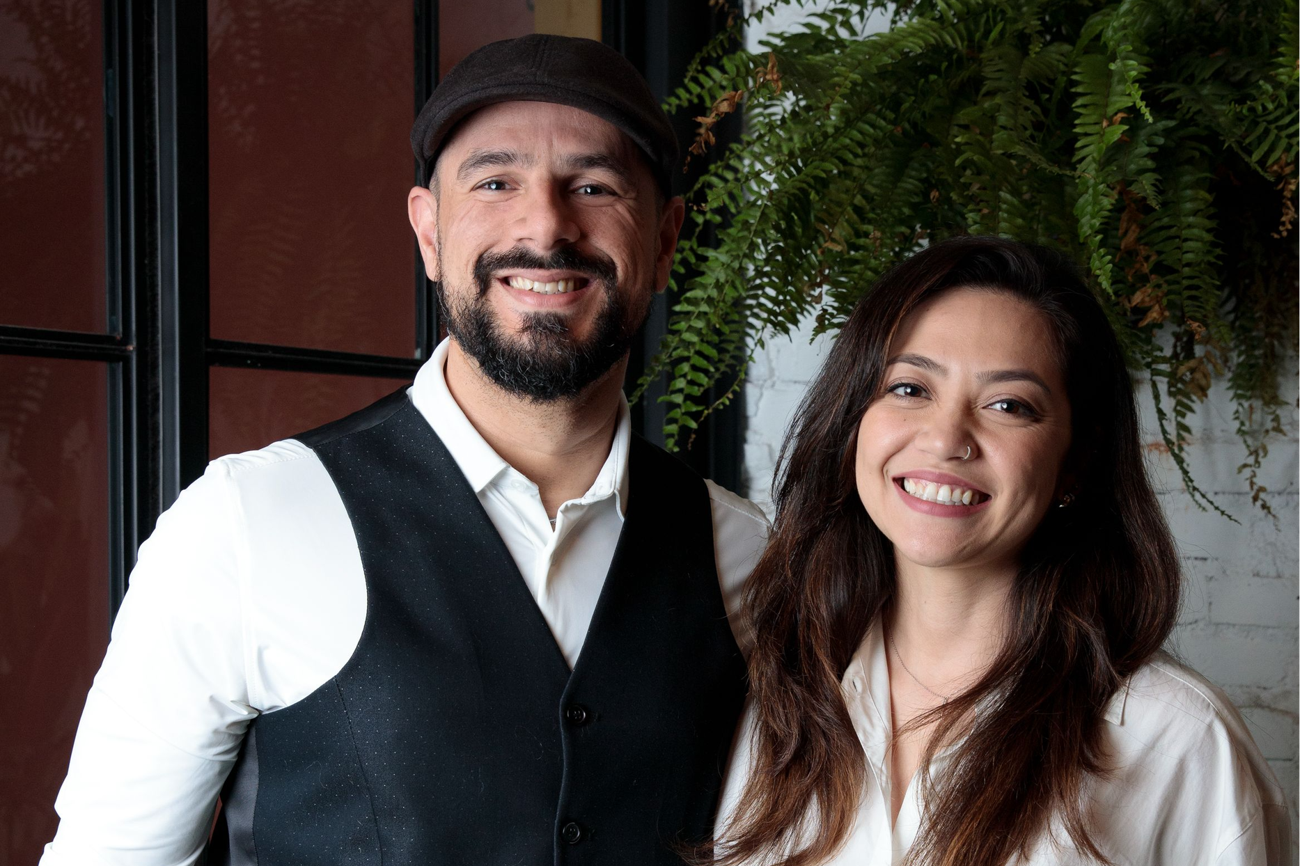 Henrique Locatelli e Tassile Sato, facilitadores da jornada.