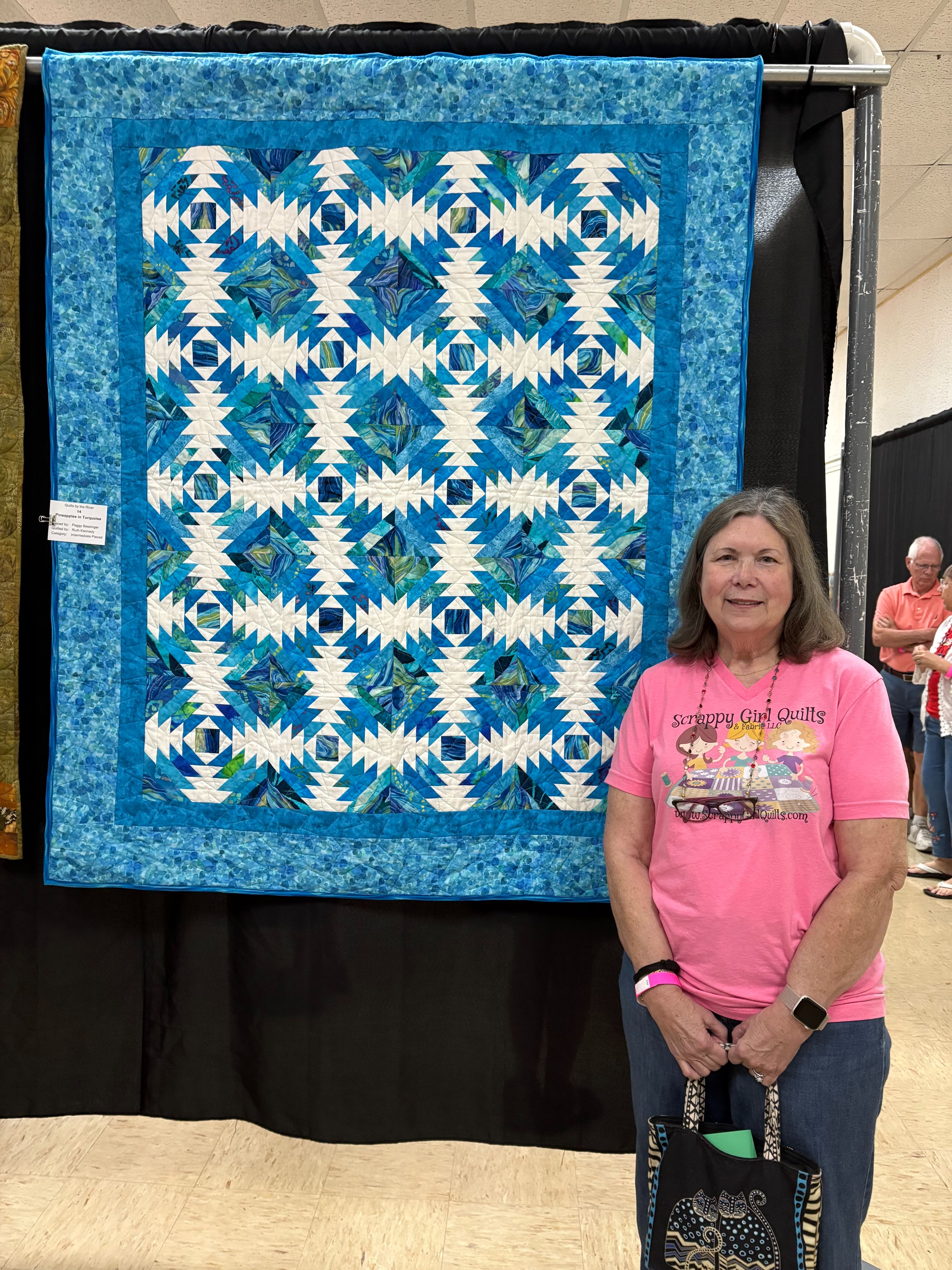 Making Waves: Peggy Bessinger’s Quilts in the Quilts by the River Show