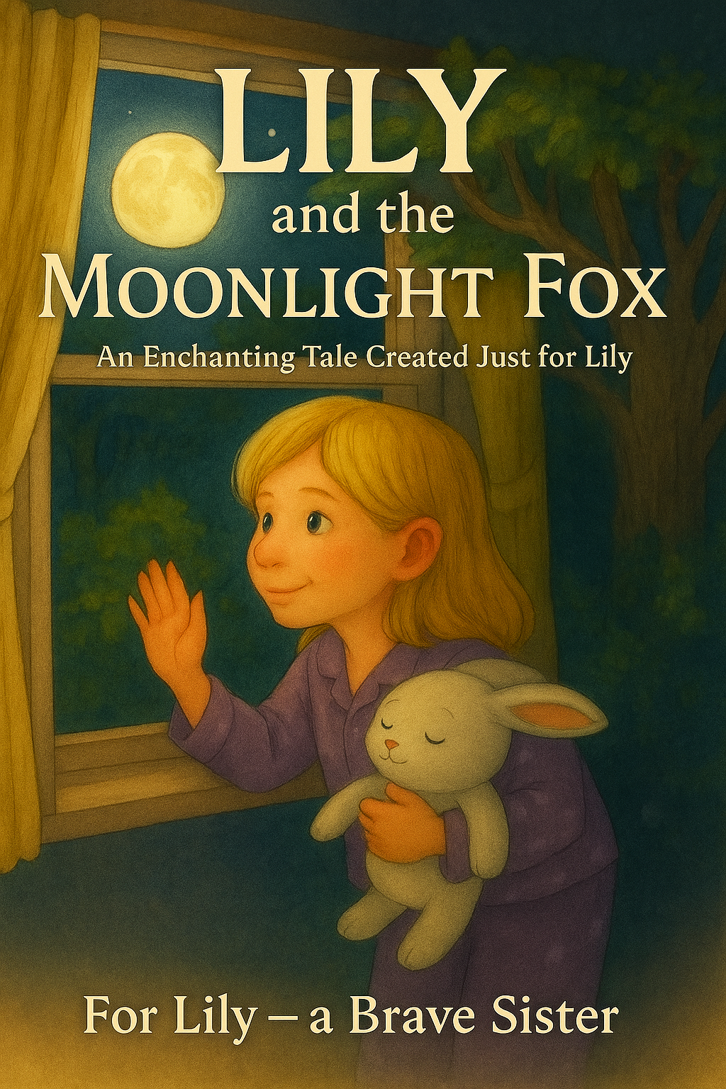 Lily at her moonlit window