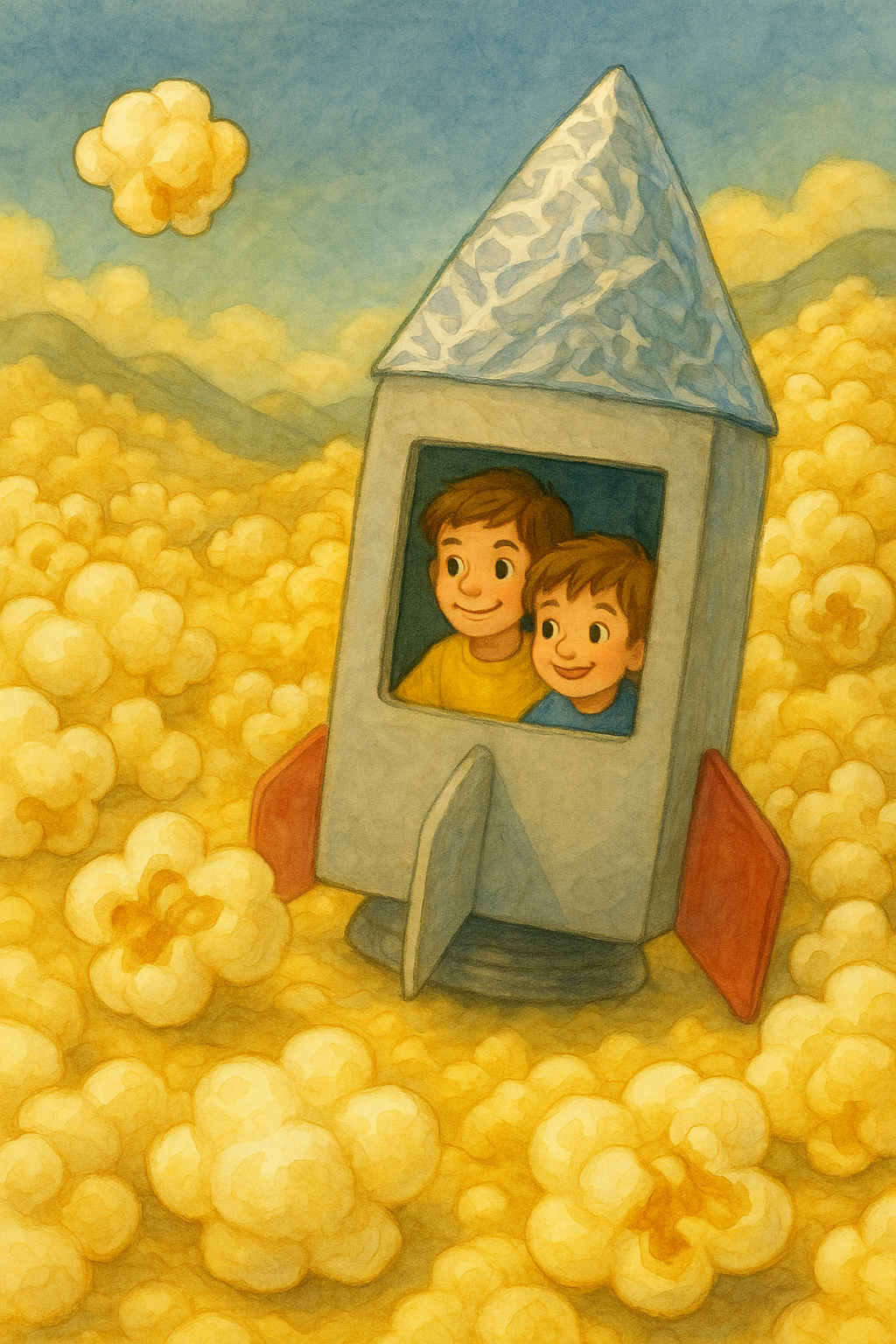 Dylan & Henry – Dragging Boxes to Build the Rocketasaurus