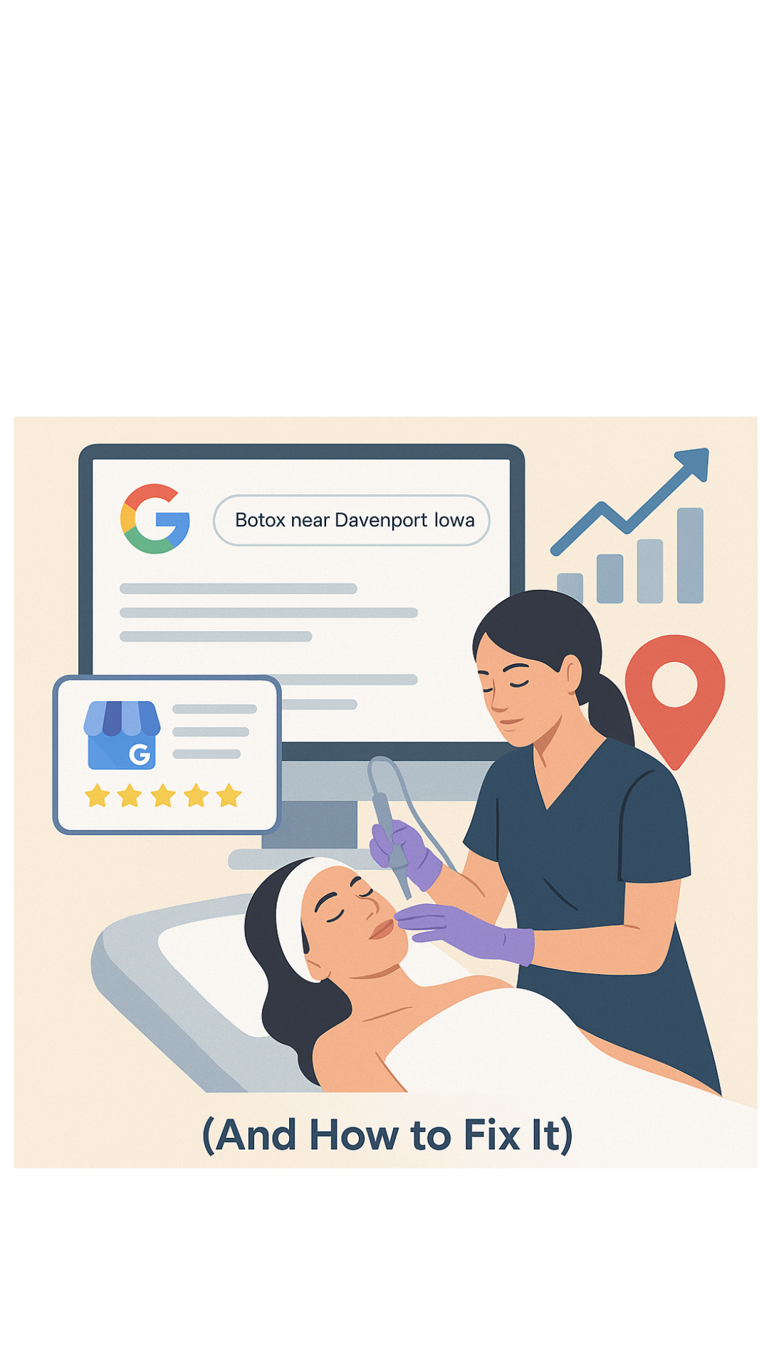 Why Your Med Spa Isn't Showing Up on Google (And How to Fix It)