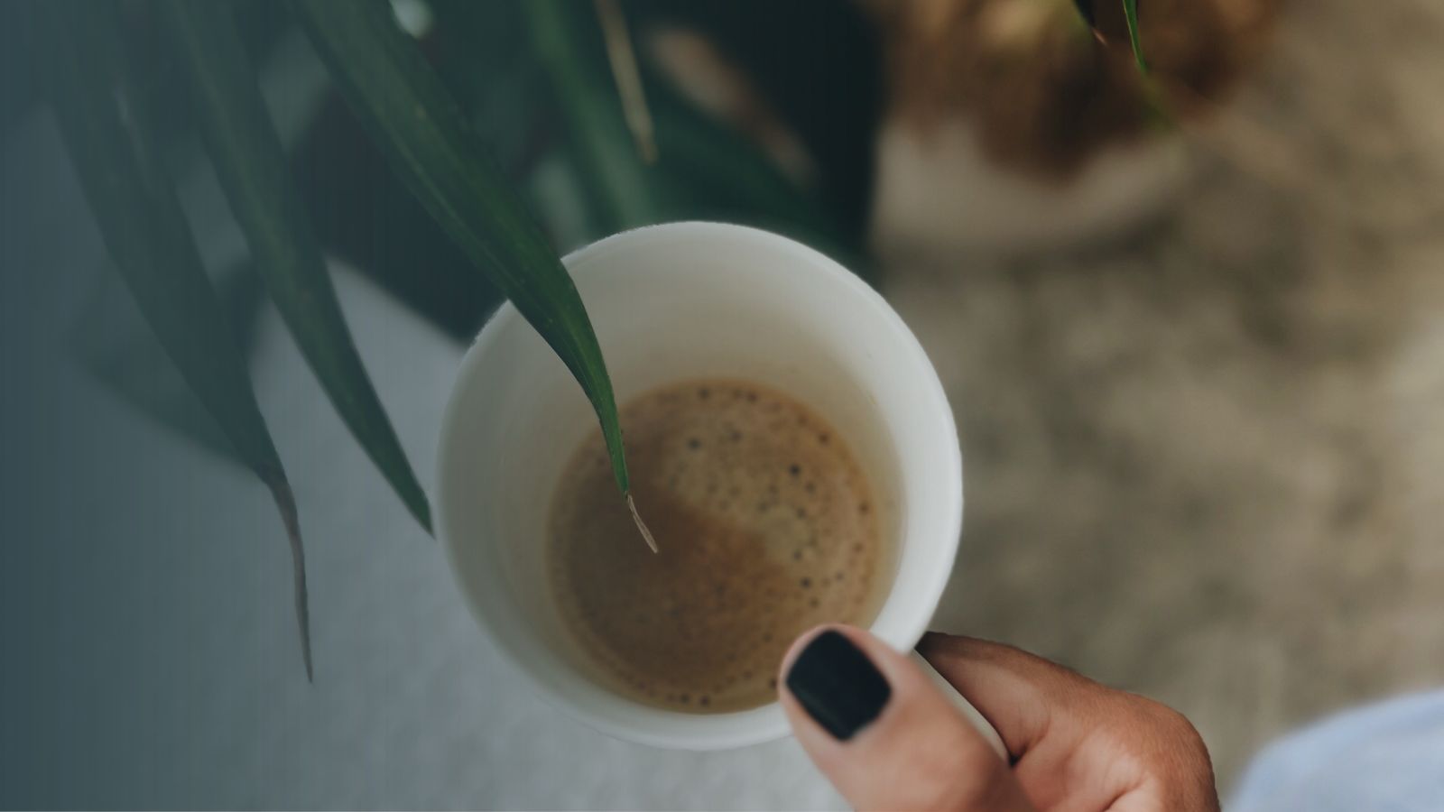 Segurar um café